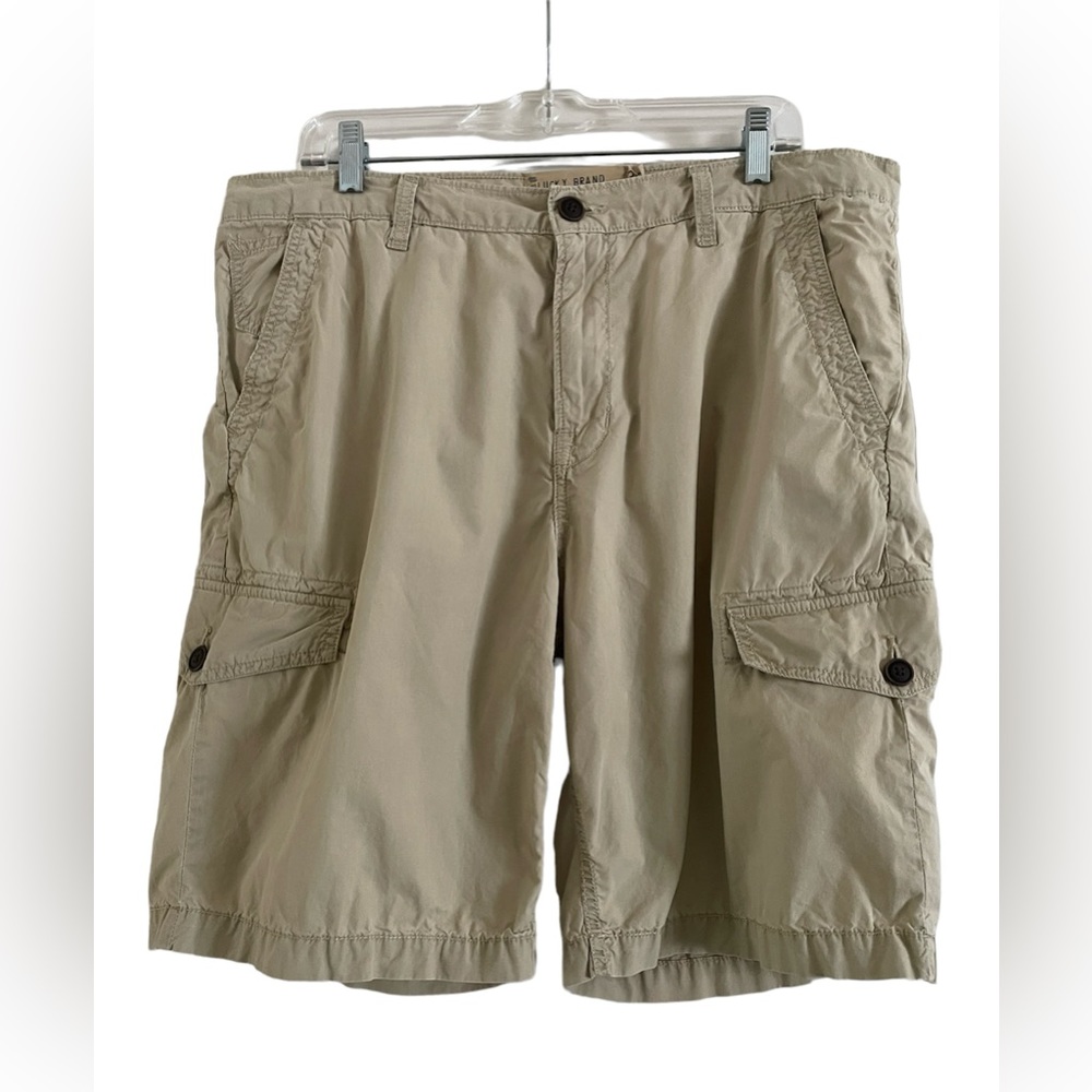 Men’s Lucky Brand Cargo Shorts Size 36